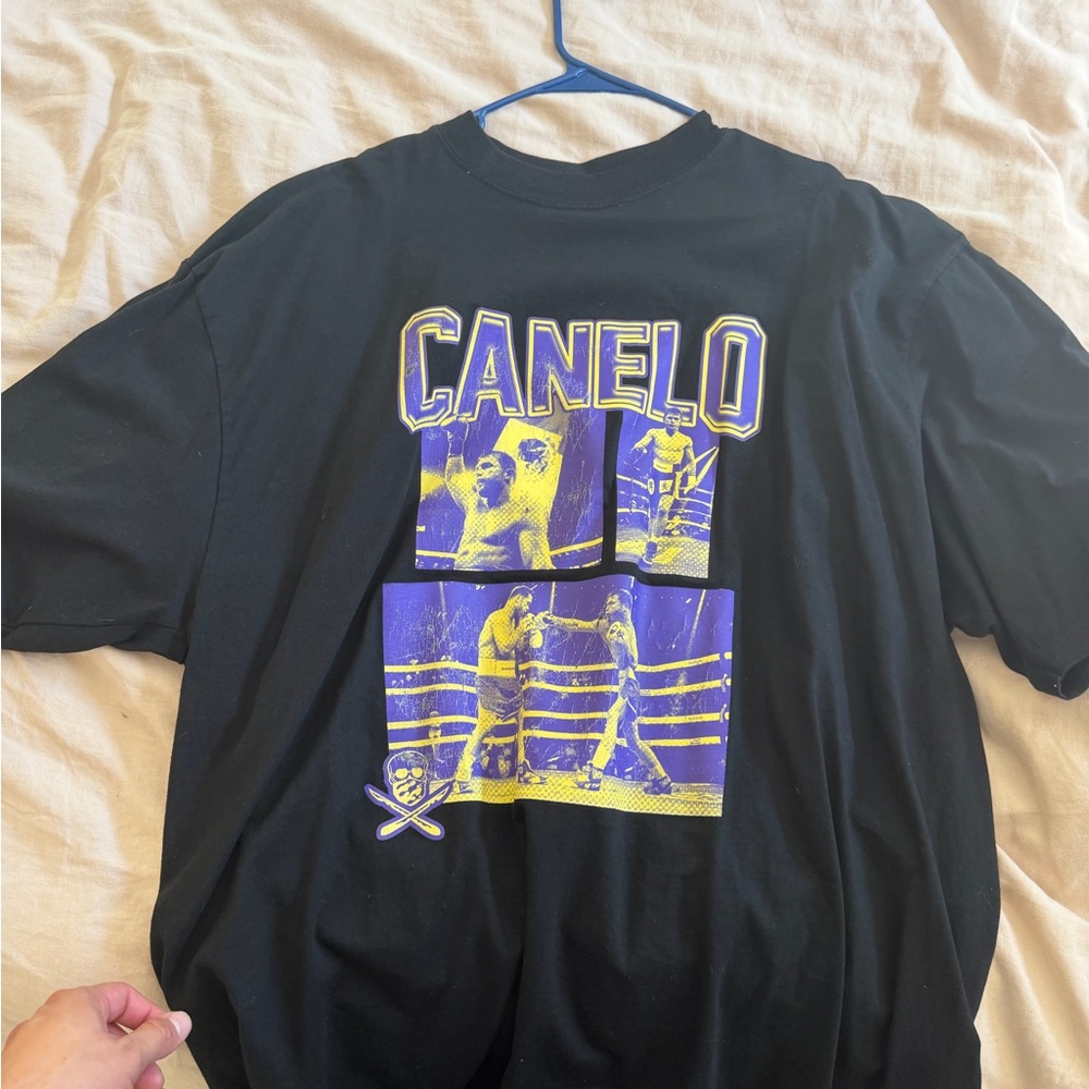Canelo Black Graphic T-Shirt